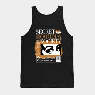 Secret Weirdo Society Social Club Stay Weird Tank Top